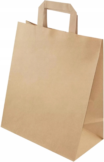 

Torba torebka papierowa szara 260x140x300 25szt.