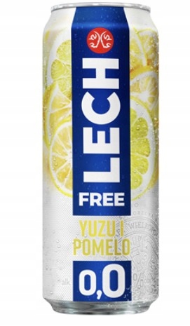 Levně Lech Free Yuzu plechovky 24 x 500 ml [kauce]