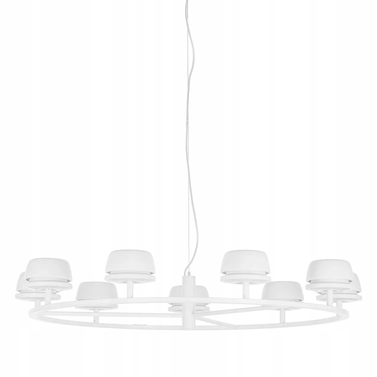 Závěsná lampa Italux Miranda Led moderní bílá