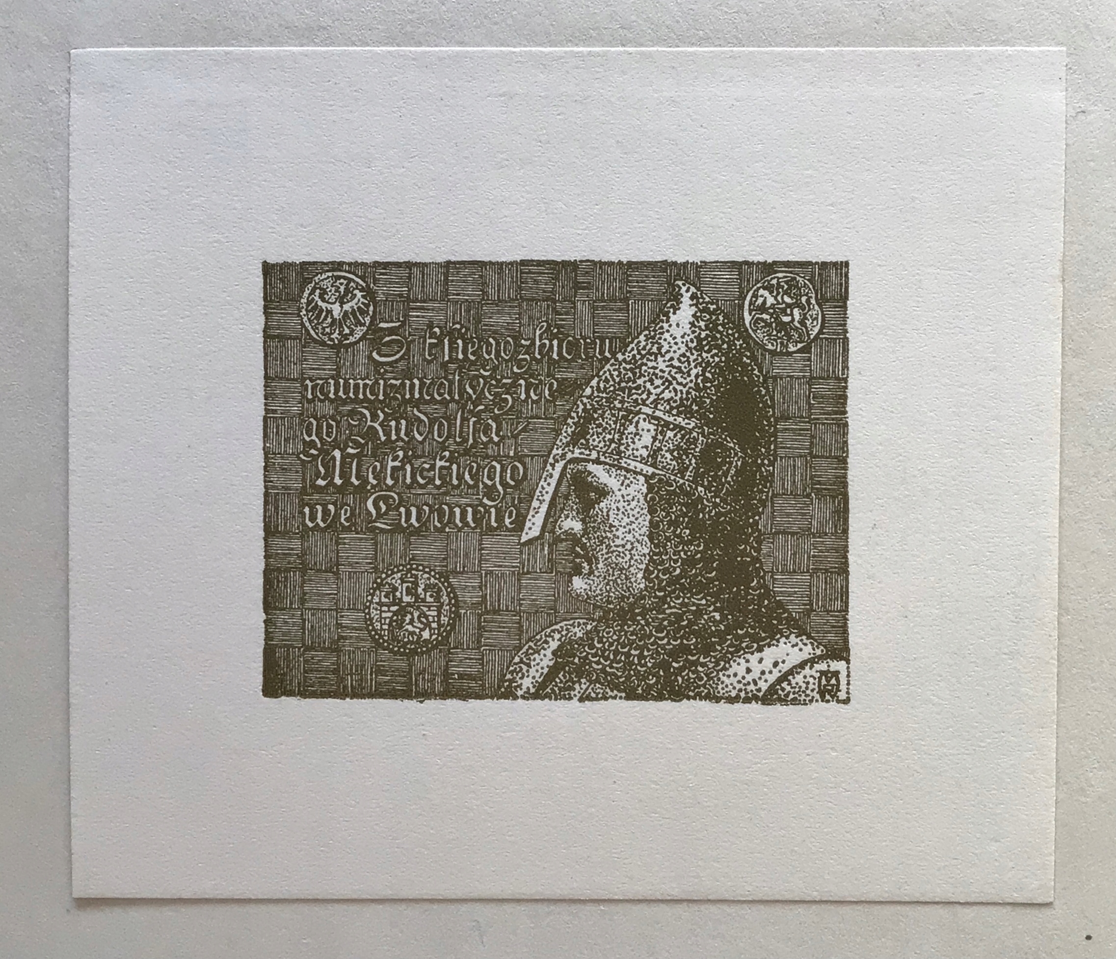 Ex-libris Rudolf Mękicki