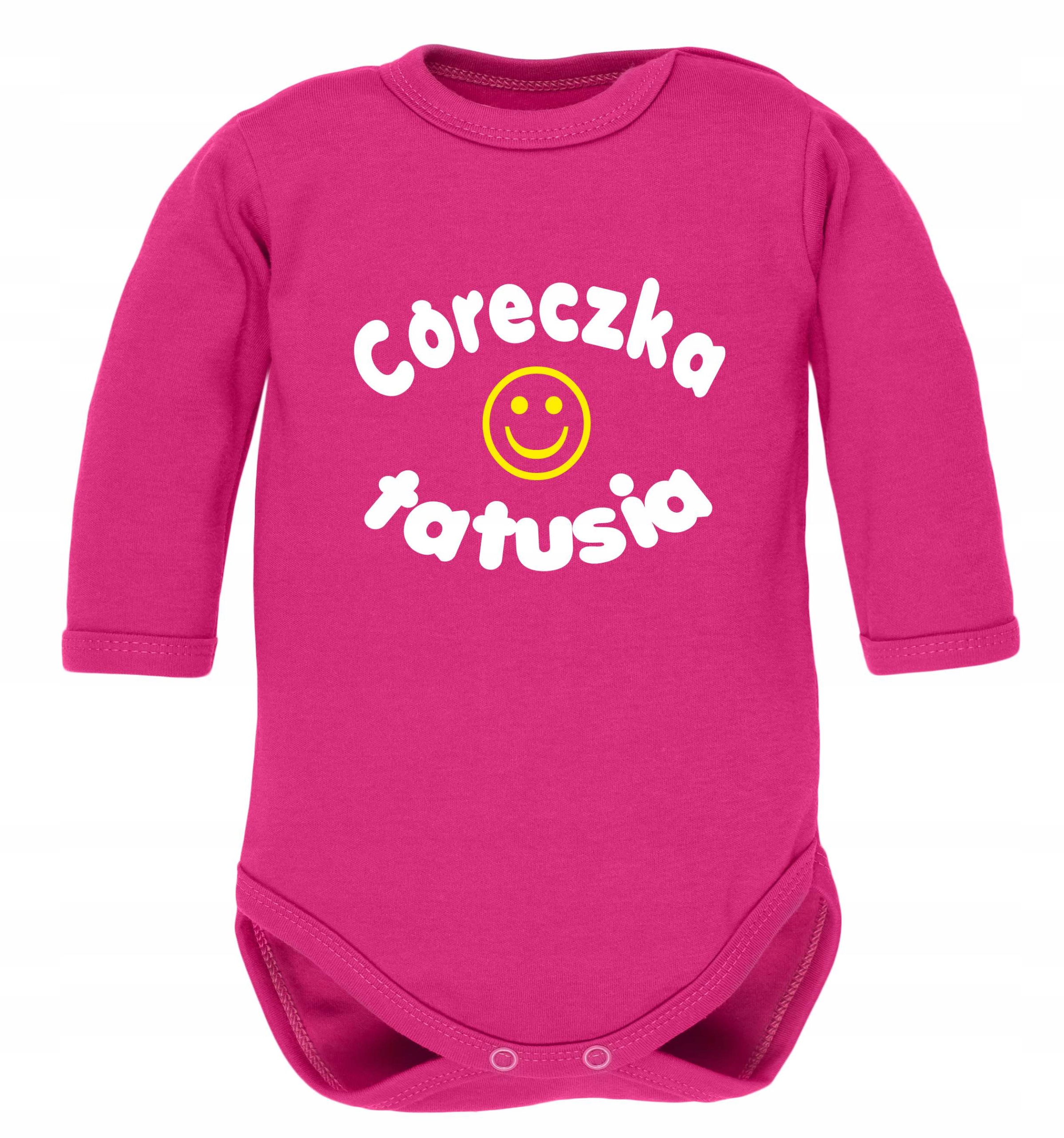 

Body z nadrukiem Córeczka tatusia, polskie,prezent