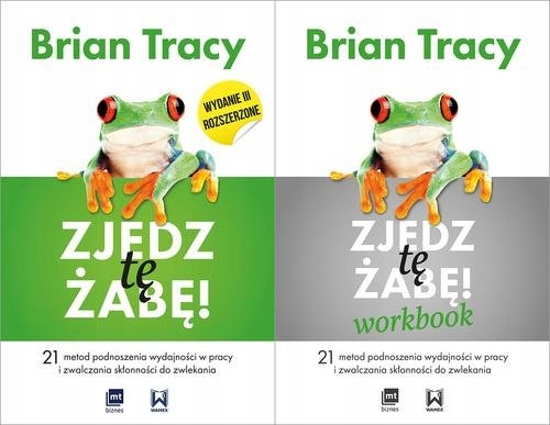 

Pakiet: Zjedz tę żabę. Książka ćw. Brian Tracy