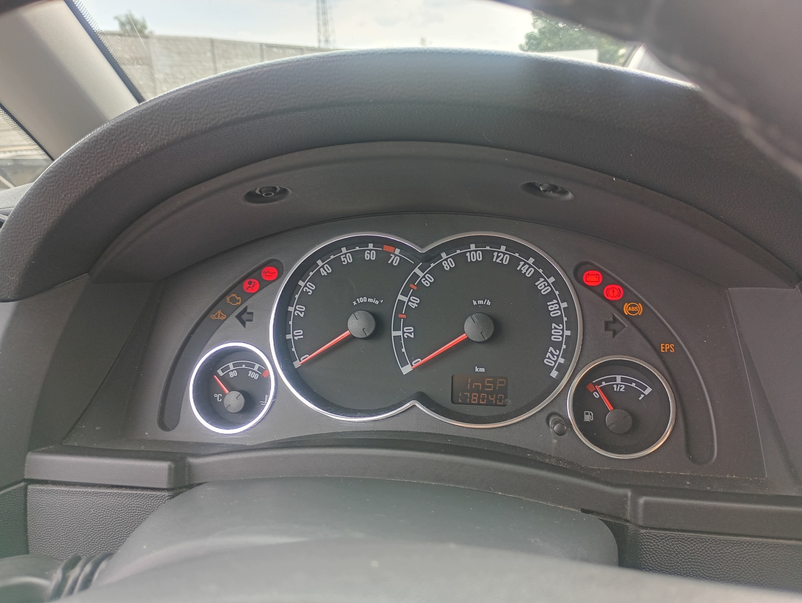 dials dials tachometer Opel Meriva A FL 06-10 przebieg 178 040km