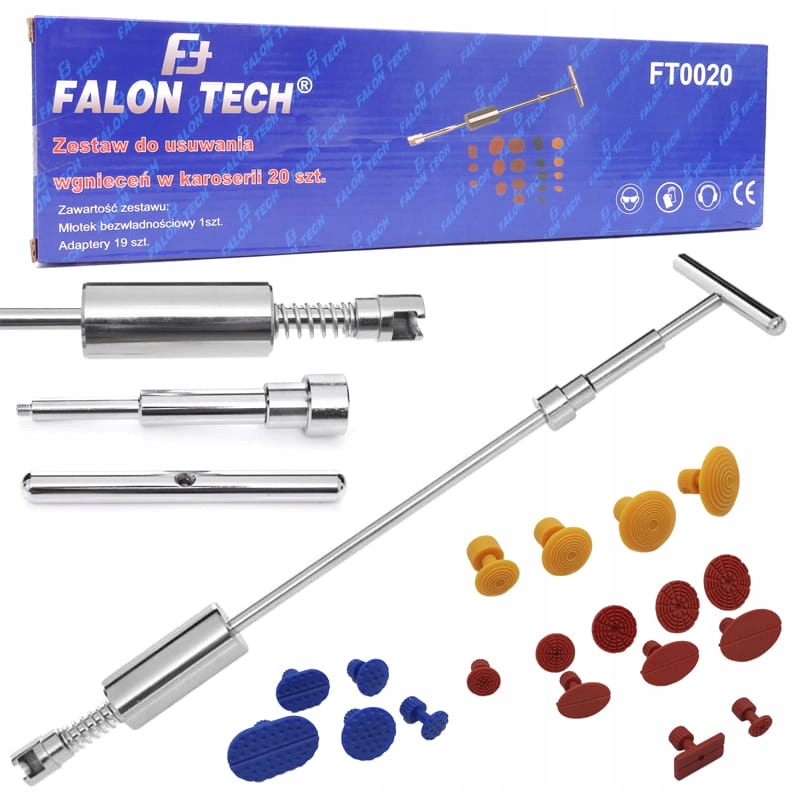 НАБІР ДЛЯ УДАЛЕННЯ ВМЯТИН В КУЗОВІ МОЛОТКА ПДР