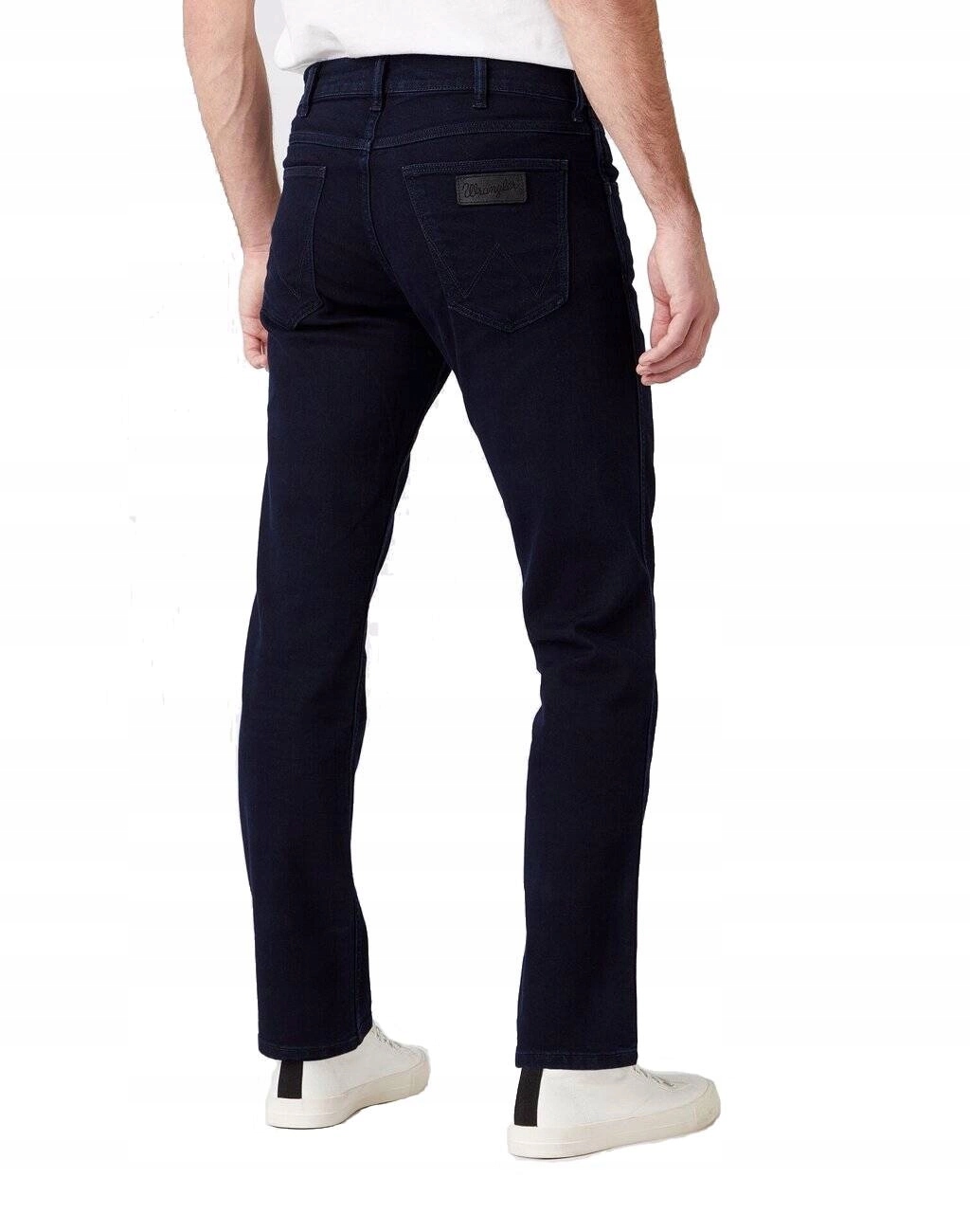 Męskie jeansy proste Wrangler Greensboro Black Back W15QQC77D 35/32