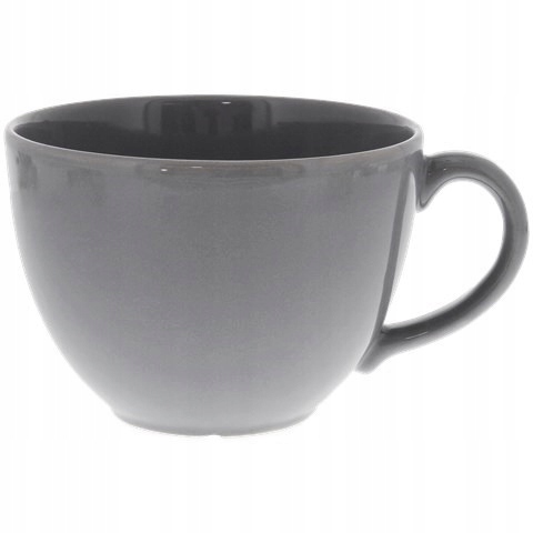 

Ceramiczny Szary Kubek Filiżanka 500ml Miska
