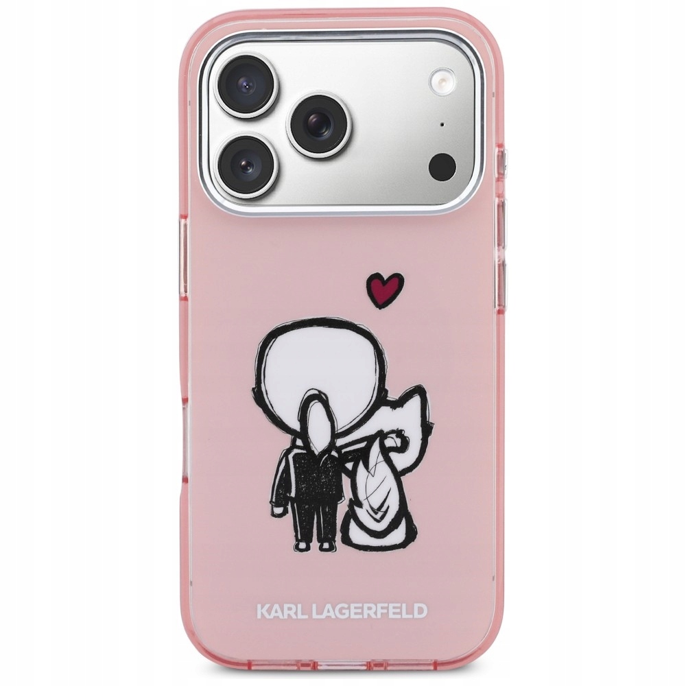 Etui do iPhone 17 Pro Max, do MagSafe, Karl Lagerfeld, mocny cover modne