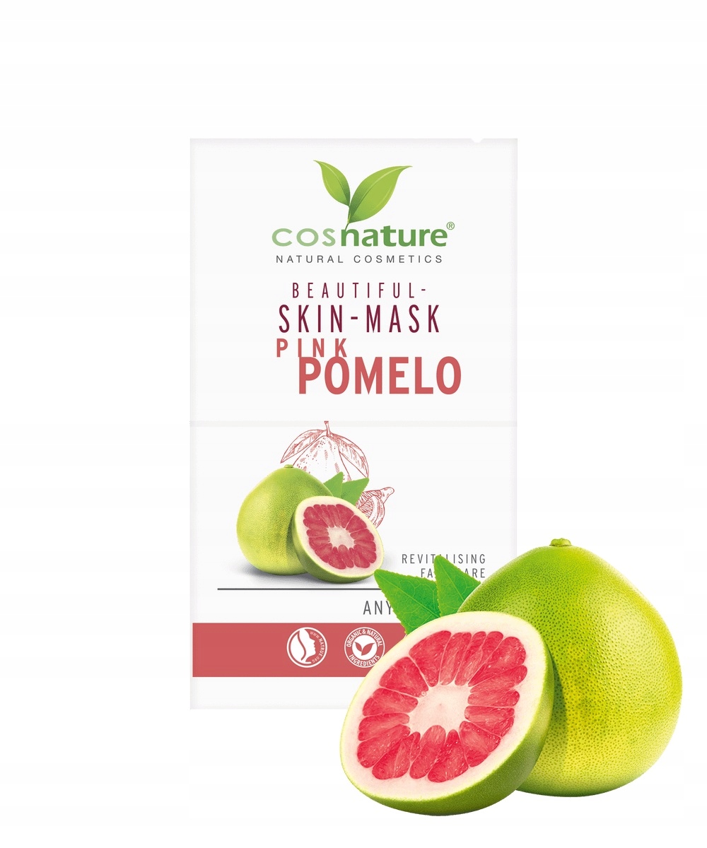 

Cosnature upiększająca maska różow pomelo 2x8ml