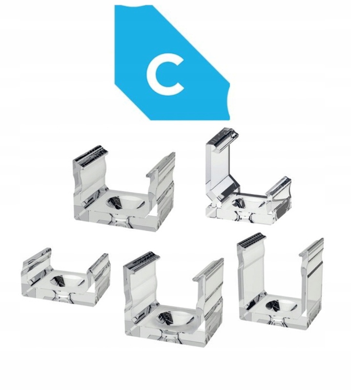 UCHWYT MONTAŻOWY DO PROFILU LED TYPU C LUMINES