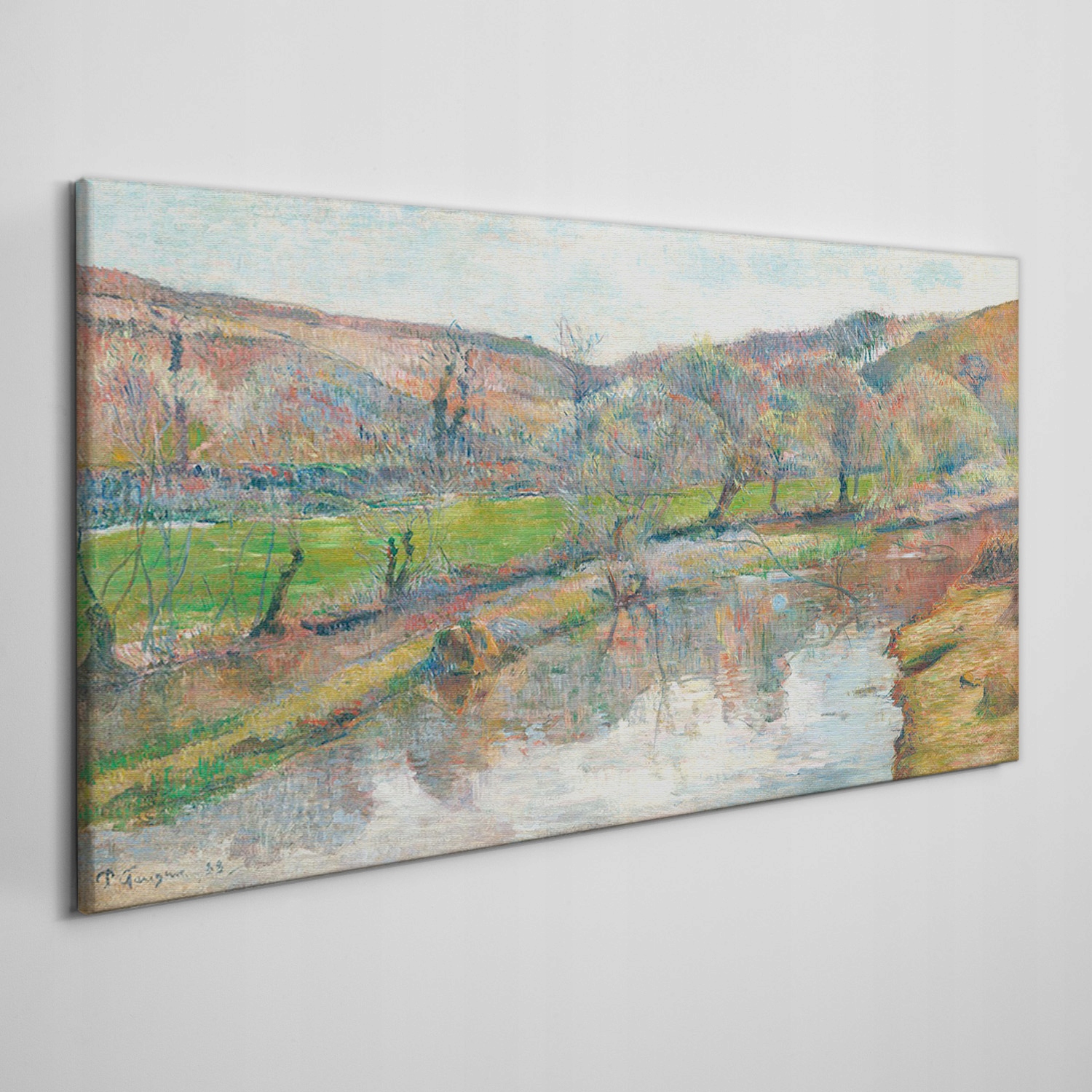 

Ścienny fotoobraz na płótnie W górę rzeki 120x60