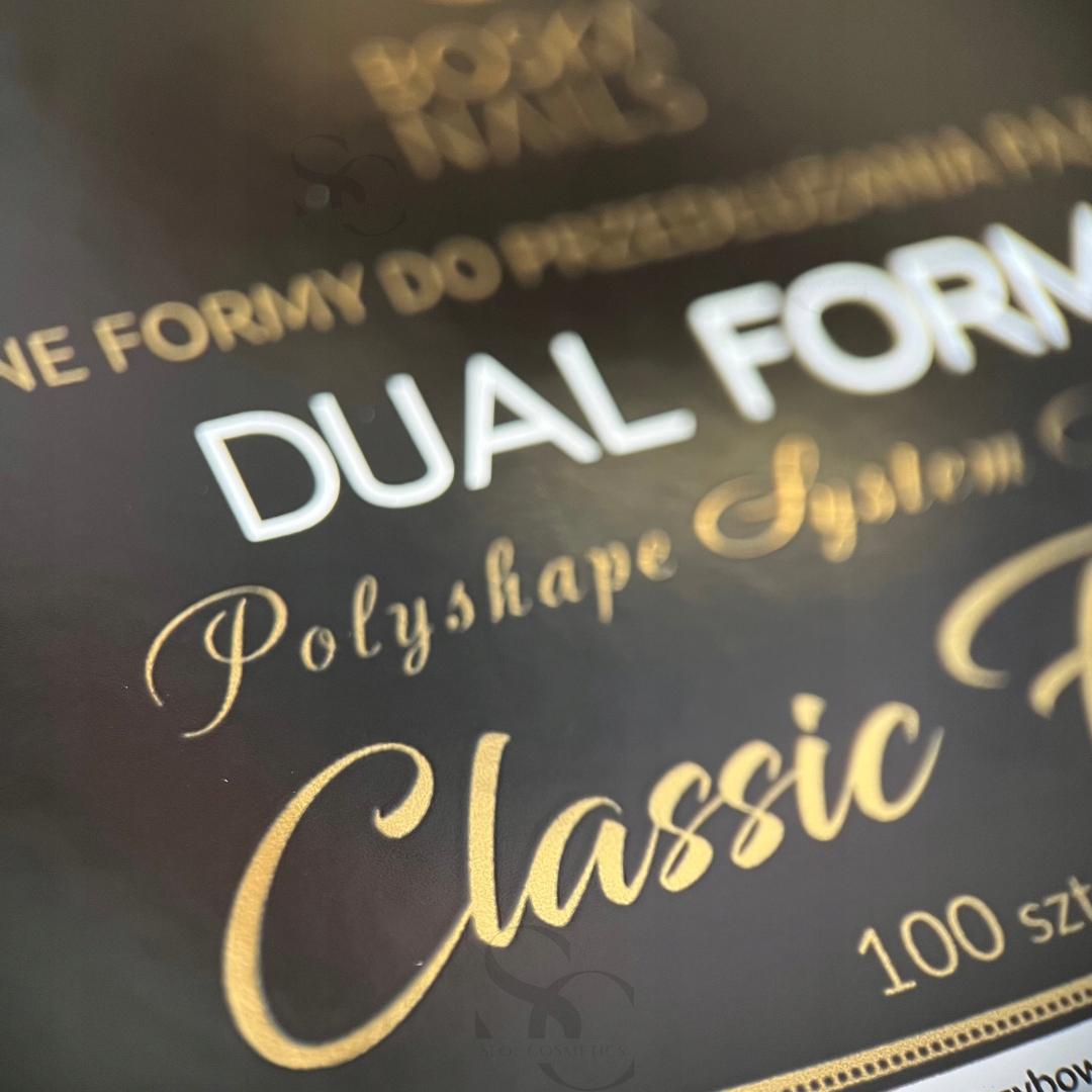 BOSKA Nails Dual Form Górne formy do przedłużania Classic polyshape SEOL Marka Boska Nails