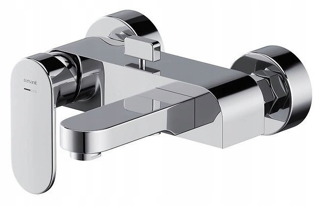 Nástěnná vanová baterie Crea chrom S951-304