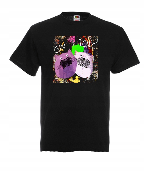 

XL Koszulka Męska Koty Soft Kitty Śmieszne Wzory