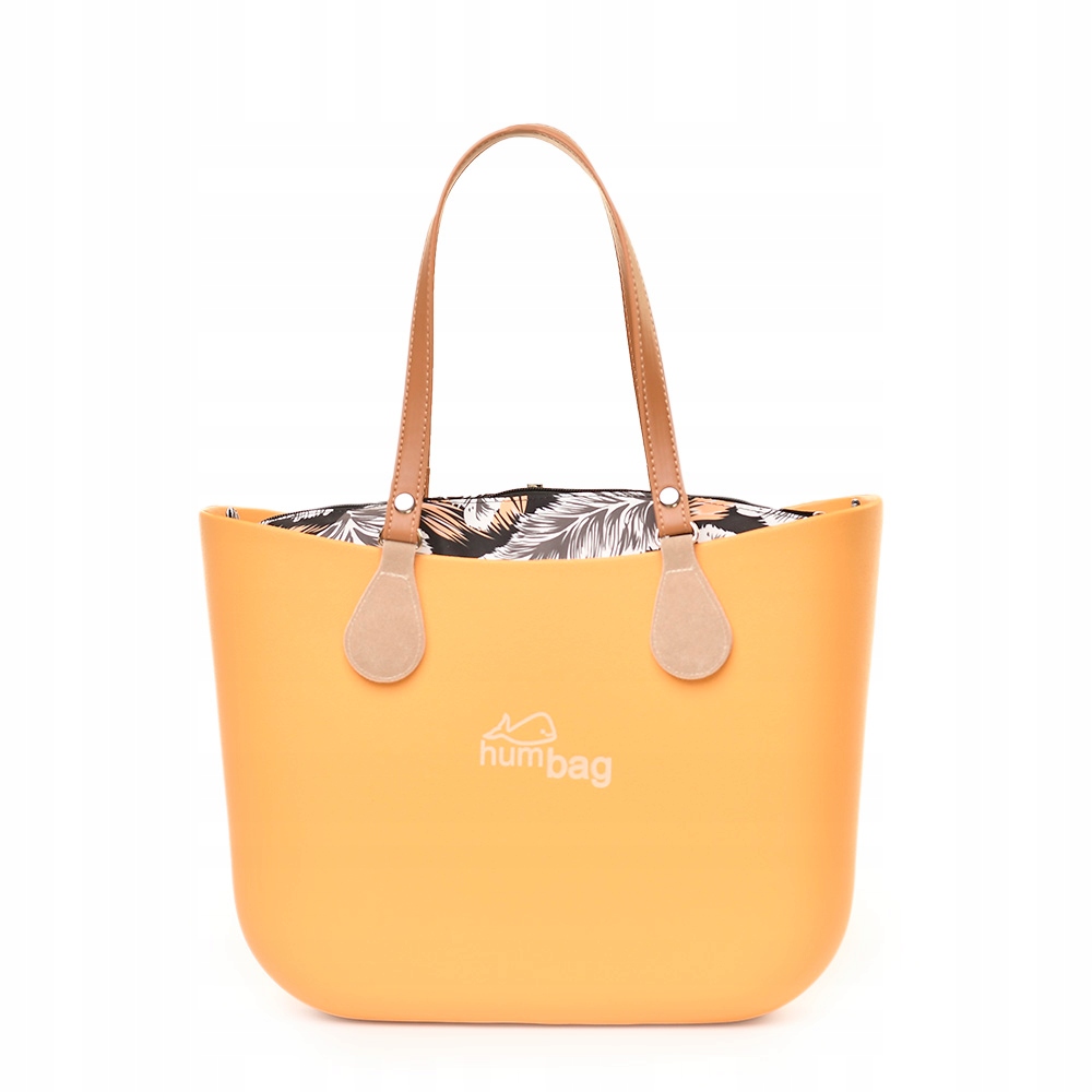 

Torebka Humbag Musztarda Classic Black boa Komplet