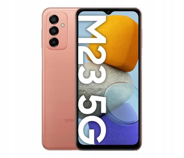 Smartfon Samsung Galaxy M23 5G 4/128GB 6,6" 120Hz 50Mpix Miedziany