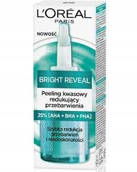 Loreal Bright Reveal Kyselý peeling redukující zabarvení 25 ml