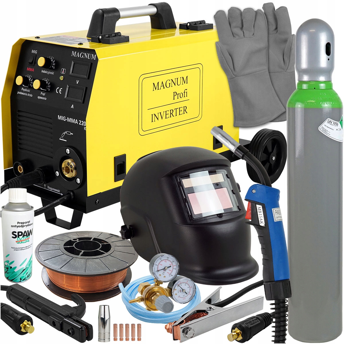 Зварювальний апарат MIG MAG MIGOMAT MIG 200A Magnum IGBT