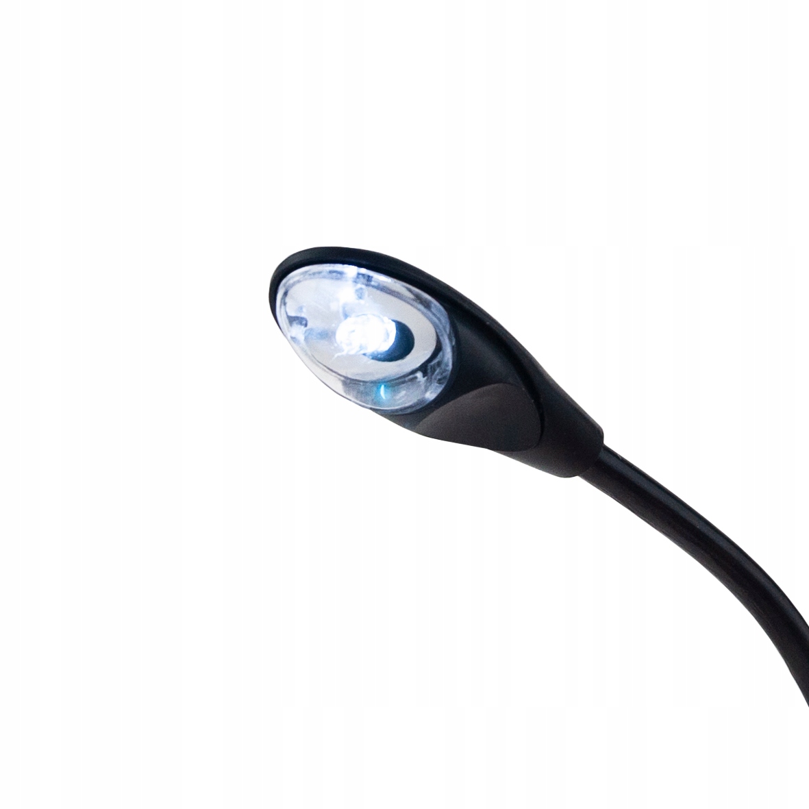 LAMPKA Z KLIPSEM LED DO CZYTANIA KSIĄŻKI ELASTYCZNA NA MONITOR baterie Długość/wysokość 20 cm