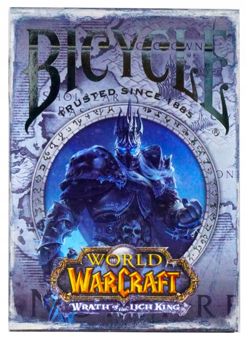 Karty do gry BICYCLE WORD OF WORDCRAFT LICH KING 1 TALIA