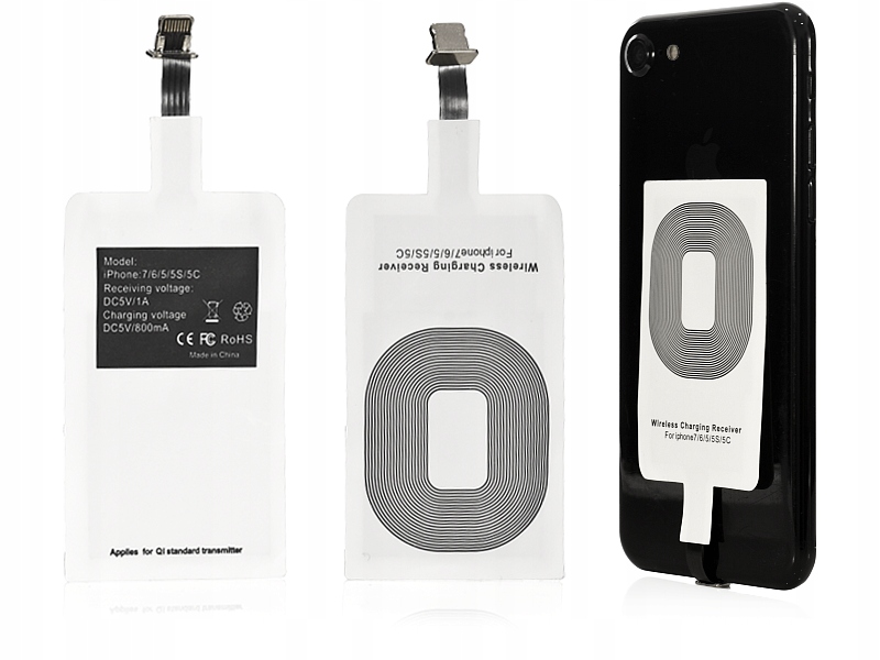 

Adapter Indukcyjny do iPhone /7 /6 /6S /6 Plus /5