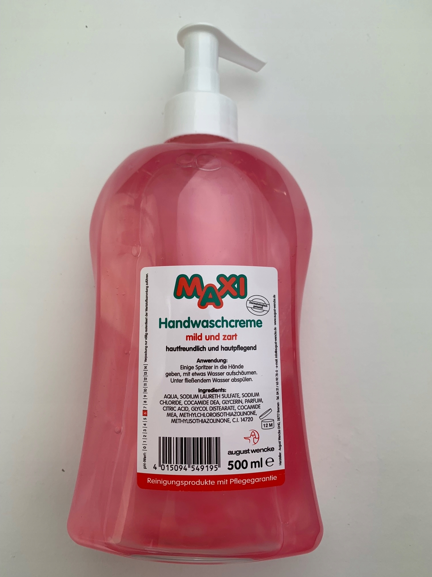 

Maxi Krem do Mycia Rąk i Delikatna Róża (500 ml)
