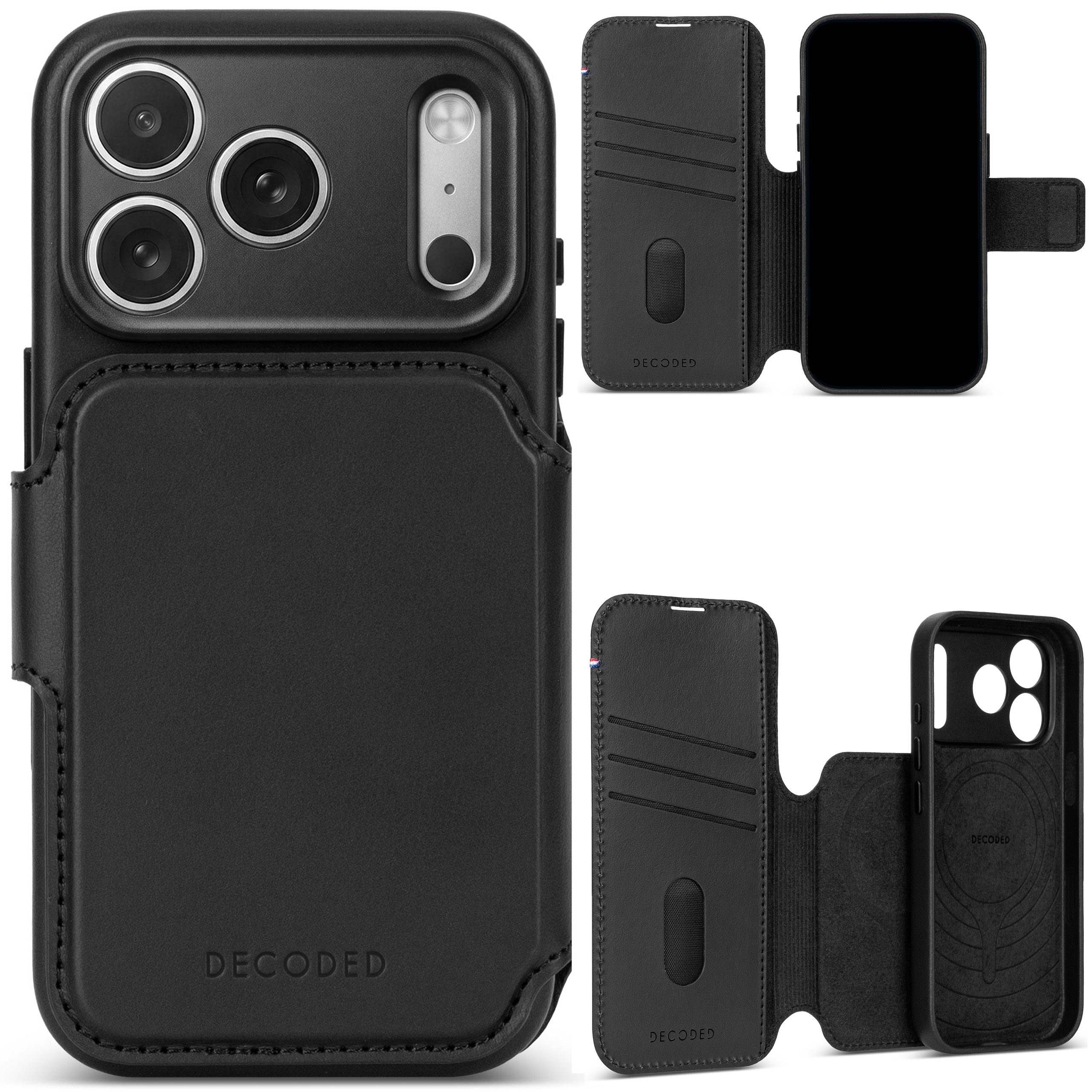 Etui Decoded do iPhone 18 Pro Max 17 Pro Max Obudowa Skórzana na Karty