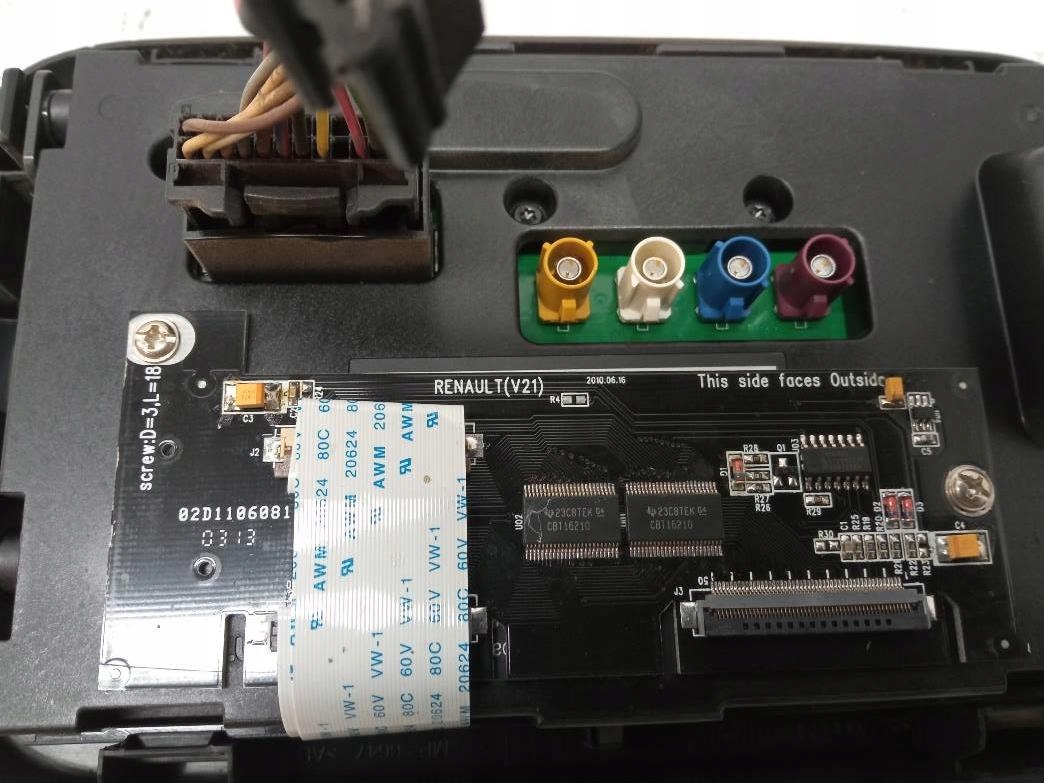 display navigation devices MASTER III Opel Movano II (2010- )