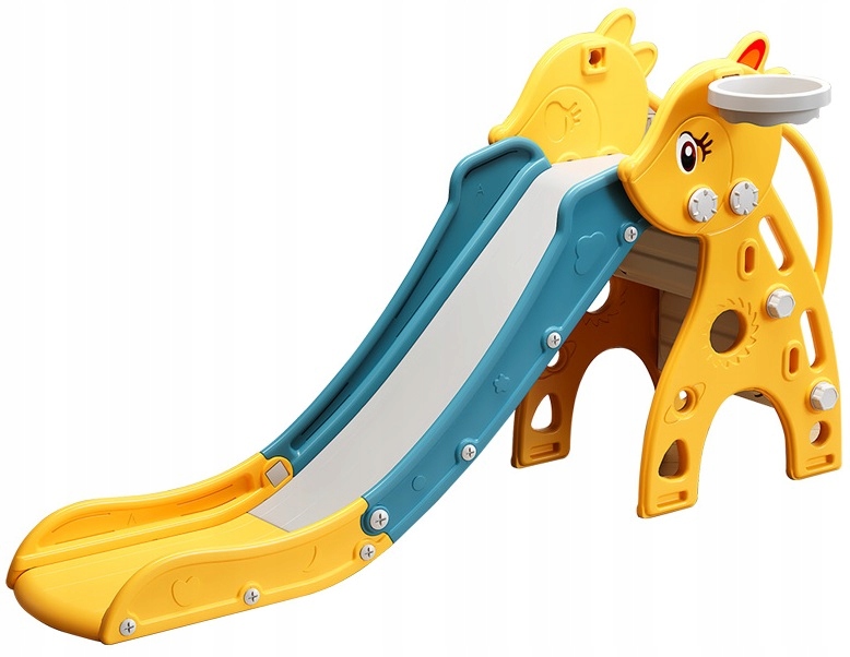 DUŻA ZJEŻDŻALNIA ŚLIZG Z DRABINKĄ DŁUGA XXL LUX Długość ślizgu 160 cm