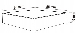 PANEL naścienny 4-Strefowy MILIGHT LED B1 BLACK Stan opakowania oryginalne