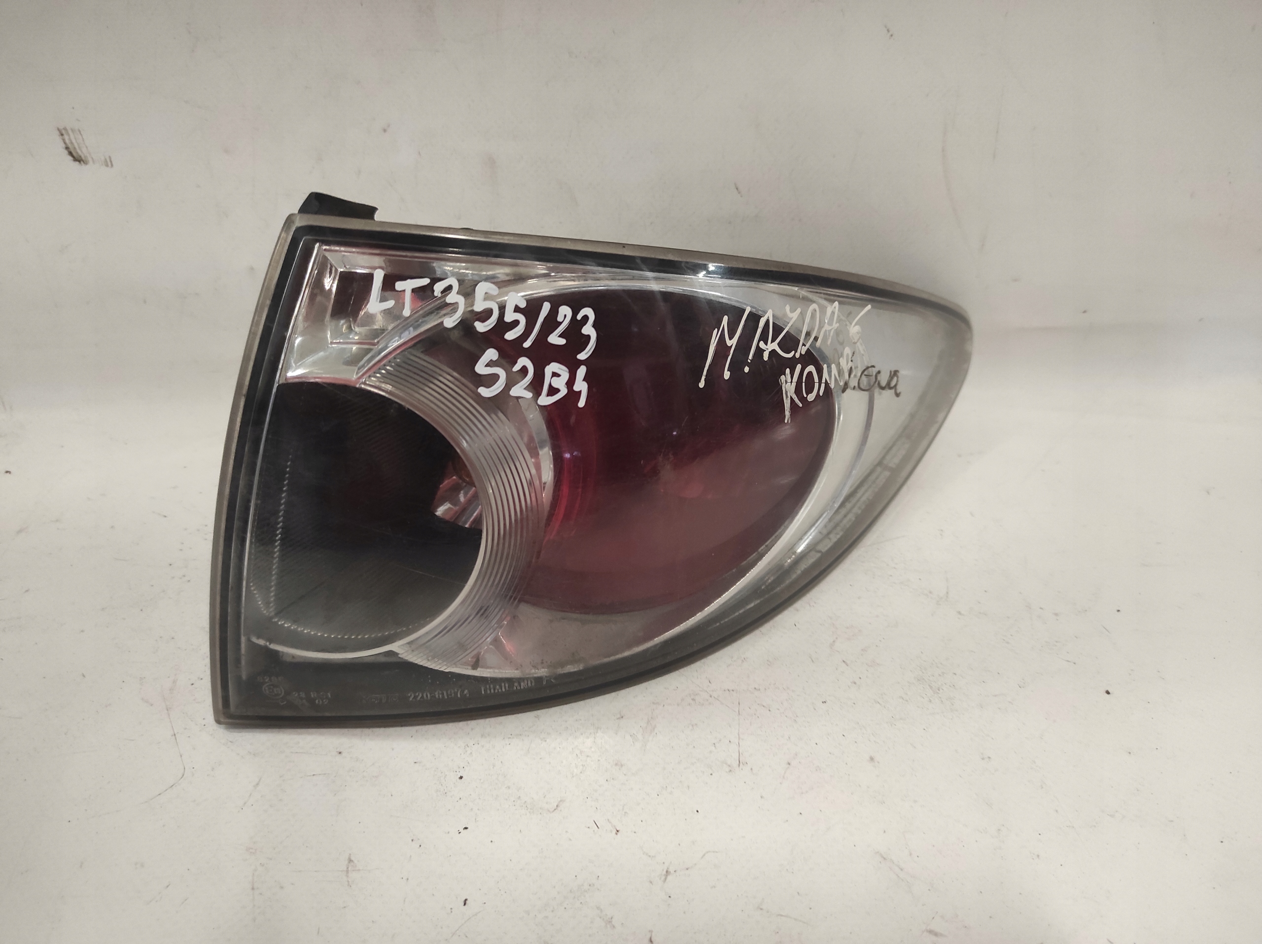 MAZDA 6 1 and GG light right rear part right rear KOMBI