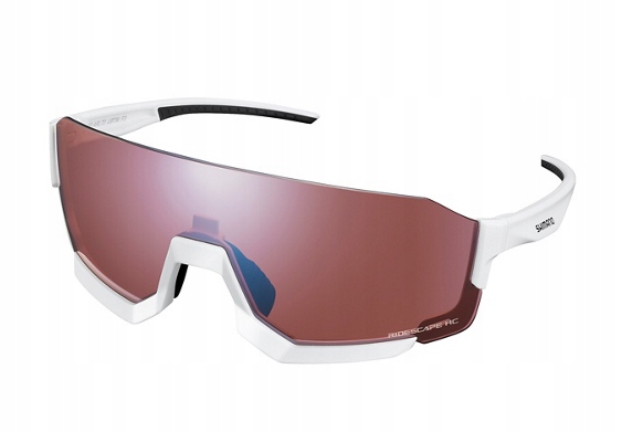 Cyklistické brýle Shimano CE-ARLT2 Aerolite Ridescape s vysokým kontrastem Bílá