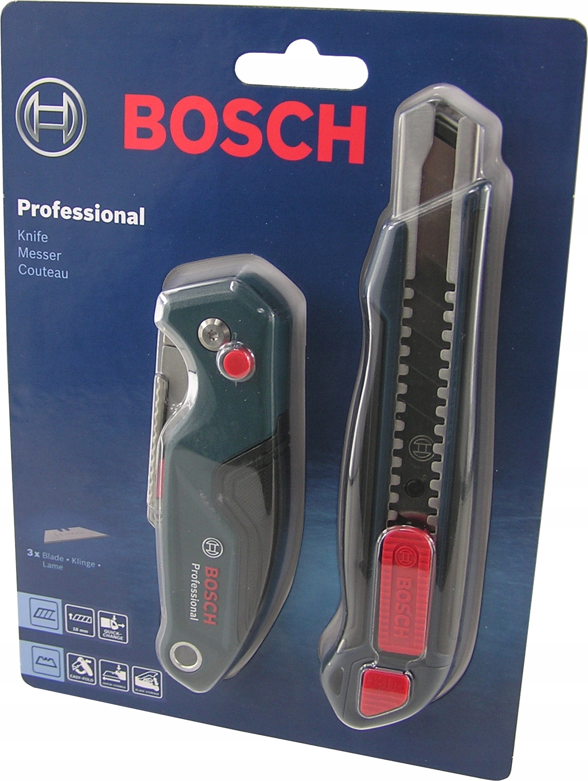 BOSCH НАБІР НОЖІВ (2-PACK) 1600A016BM НІЖ