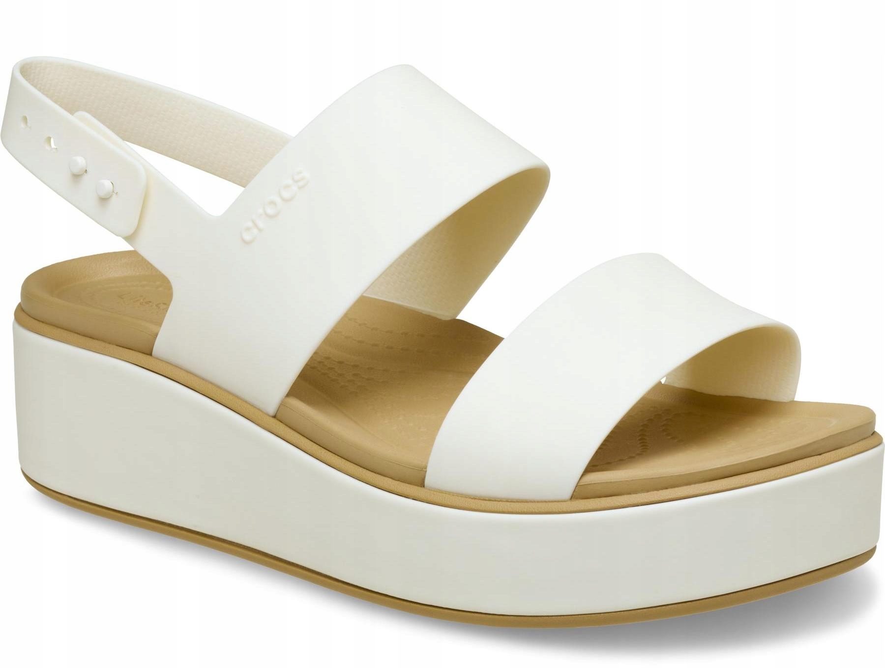 Crocs 211802-00O Brooklyn Matte Wrap Low Wedge kotníkové sandály W8 38-39