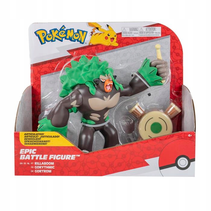 

Pokemon Epic Figurka do Bitwy Rillaboom 30 cm
