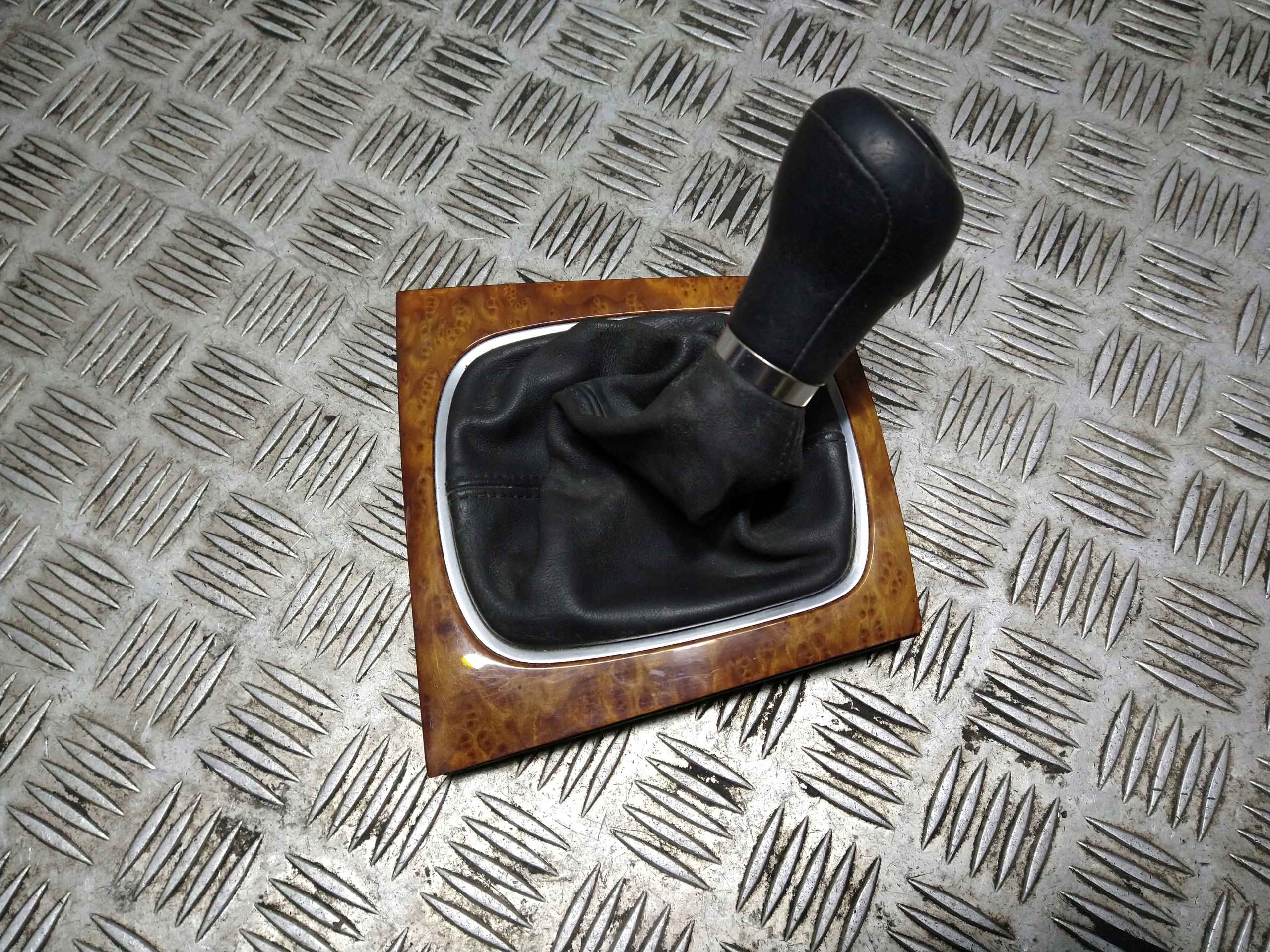 AUDI A3 8P ghetta Pomello SCATOLA 6 ingranaggi Legno