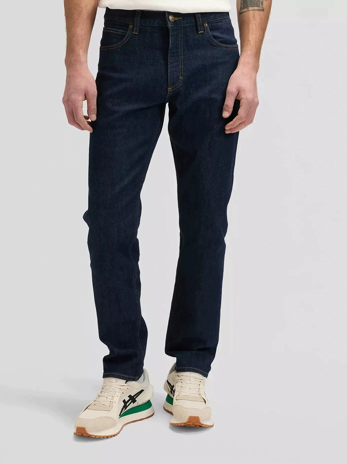 Pánské zúžené džíny Lee David Regular Tapered Xion 112380204 31/34