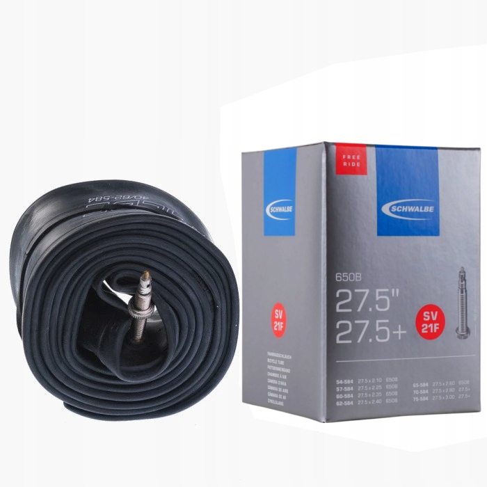 

Dętka Schwalbe SV21F 27.5x3.00 Presta 40mm