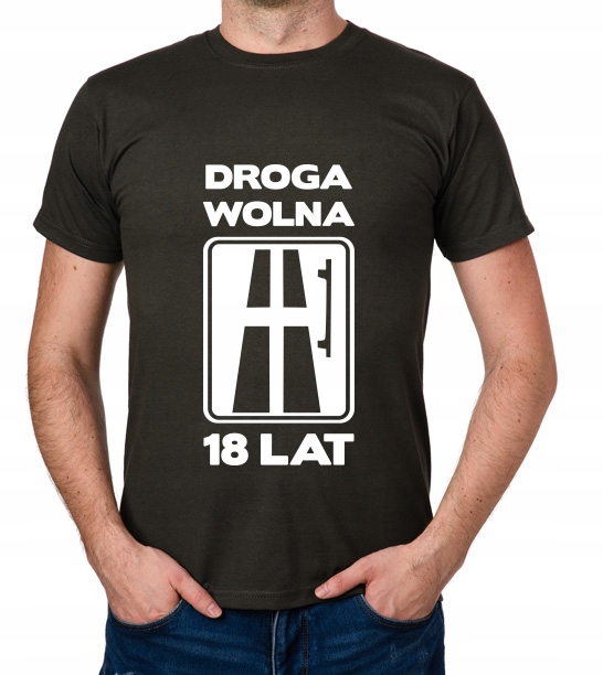 

koszulka 18 Lat Droga Wolna prezent