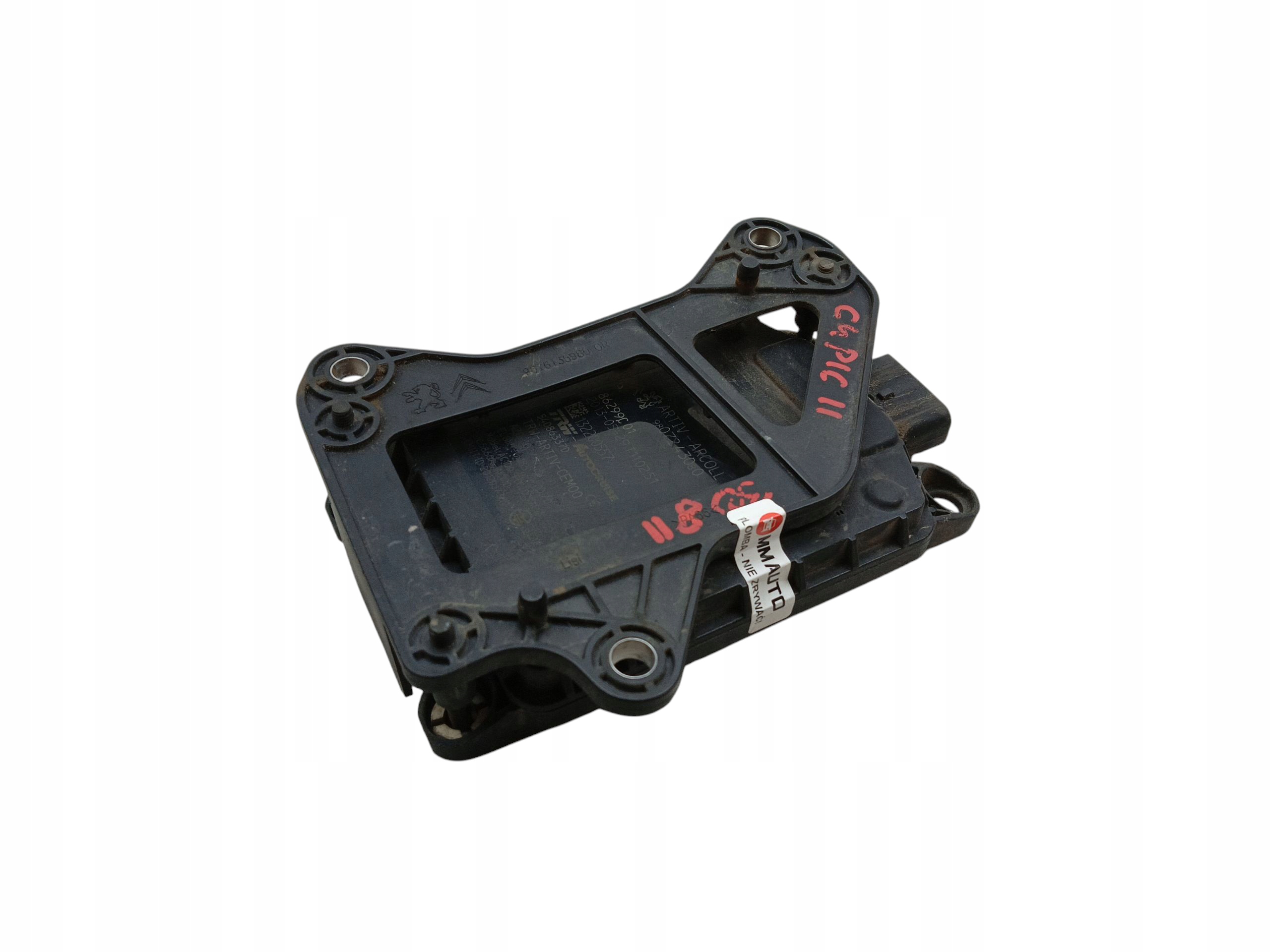 module RADAR DISTRONIC bracket CITROEN C4 PICASSO II 308 II T9 9807243080