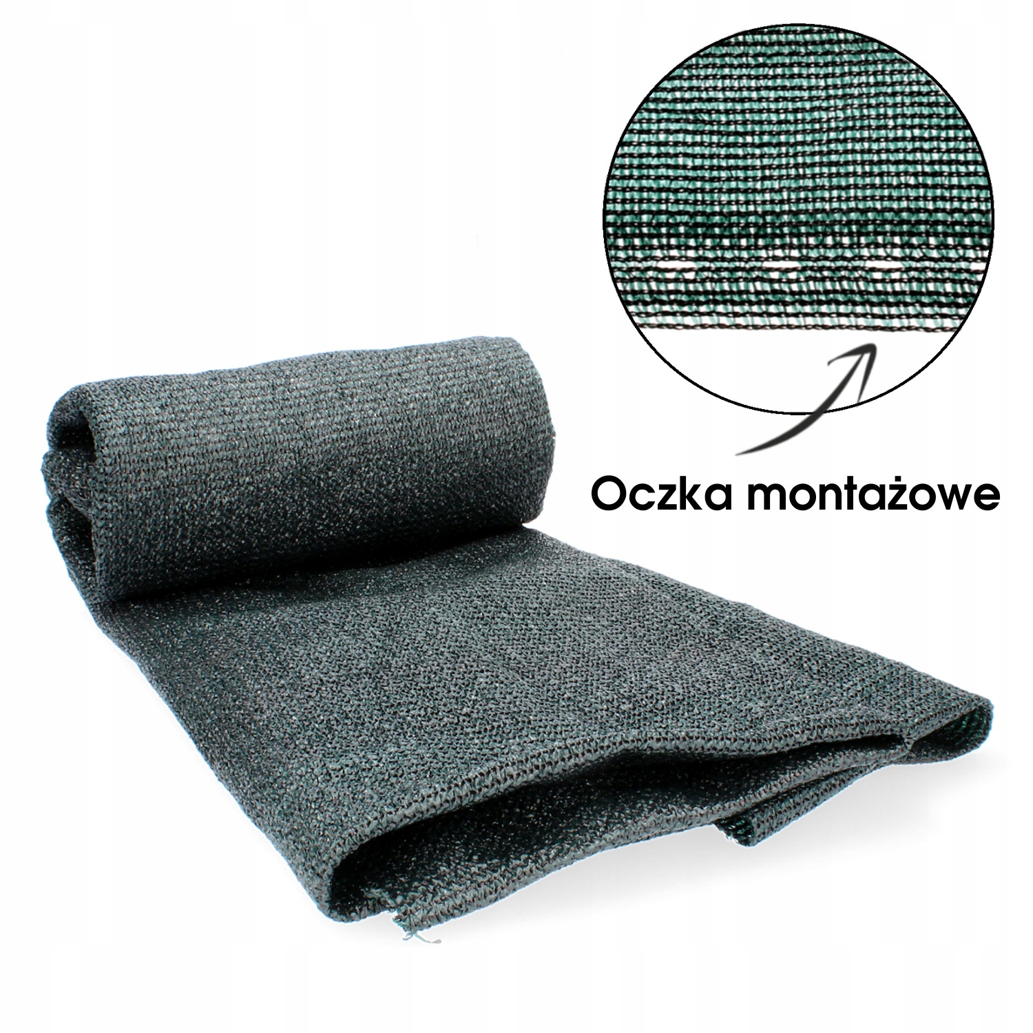 Stínící tkanina Křeček 1,5 x 10 m 135 g/m2 90% zatemnění, tmavě zelená