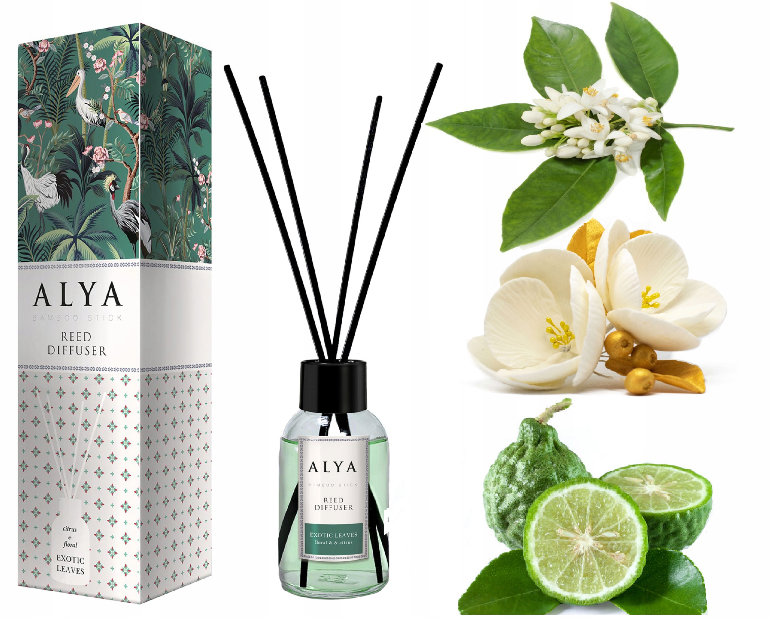 ALYA HOME PATYCZKI ZAPACHOWE 100ml DYFUZOR ZAPACH DO DOMU ODŚWIEŻACZ NEW Rodzaj patyczki