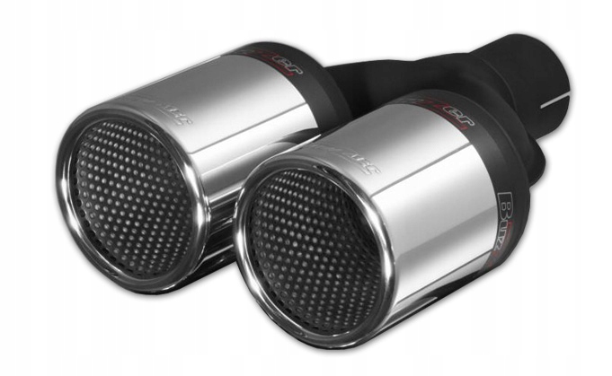 Športová koncovka tlmiča 2x90 mm Buzzer ZZ2x94