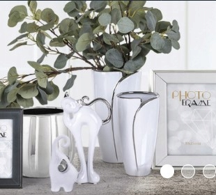 Wazon Art-Pol ceramika 13 x 24cm Średnica 13 cm