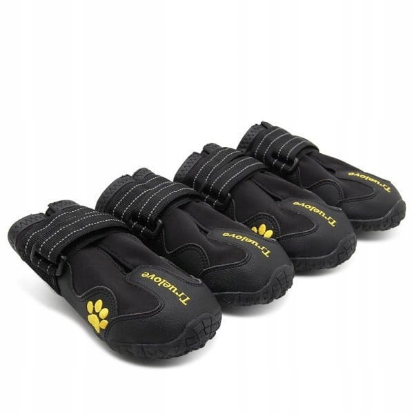 Levně Boty Pro Psa Voděodolné Trekkingové Truelove 4KS Černé 1(XXS) 3,5 CM