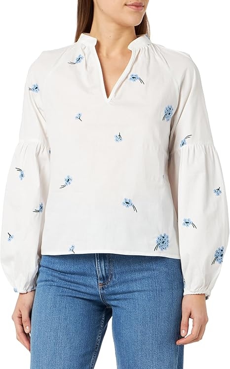 Dreimaster Dámská Tunika S Květinami A Dlouhým Rukávem XL Jmg