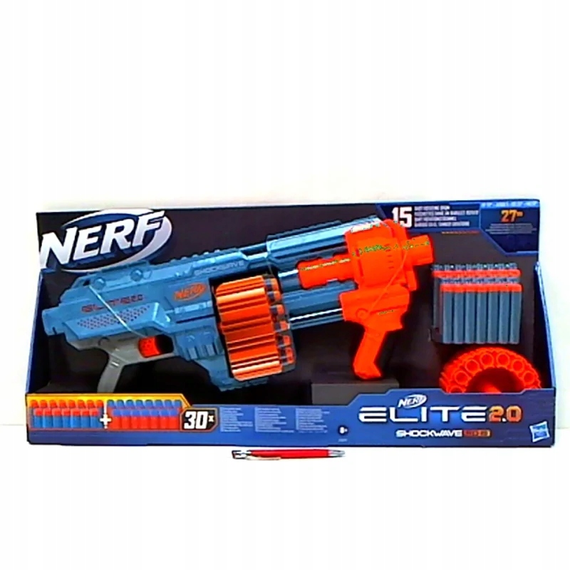 Nerf Elite 2.0 - Shockwave RD-15 - jeux plein air