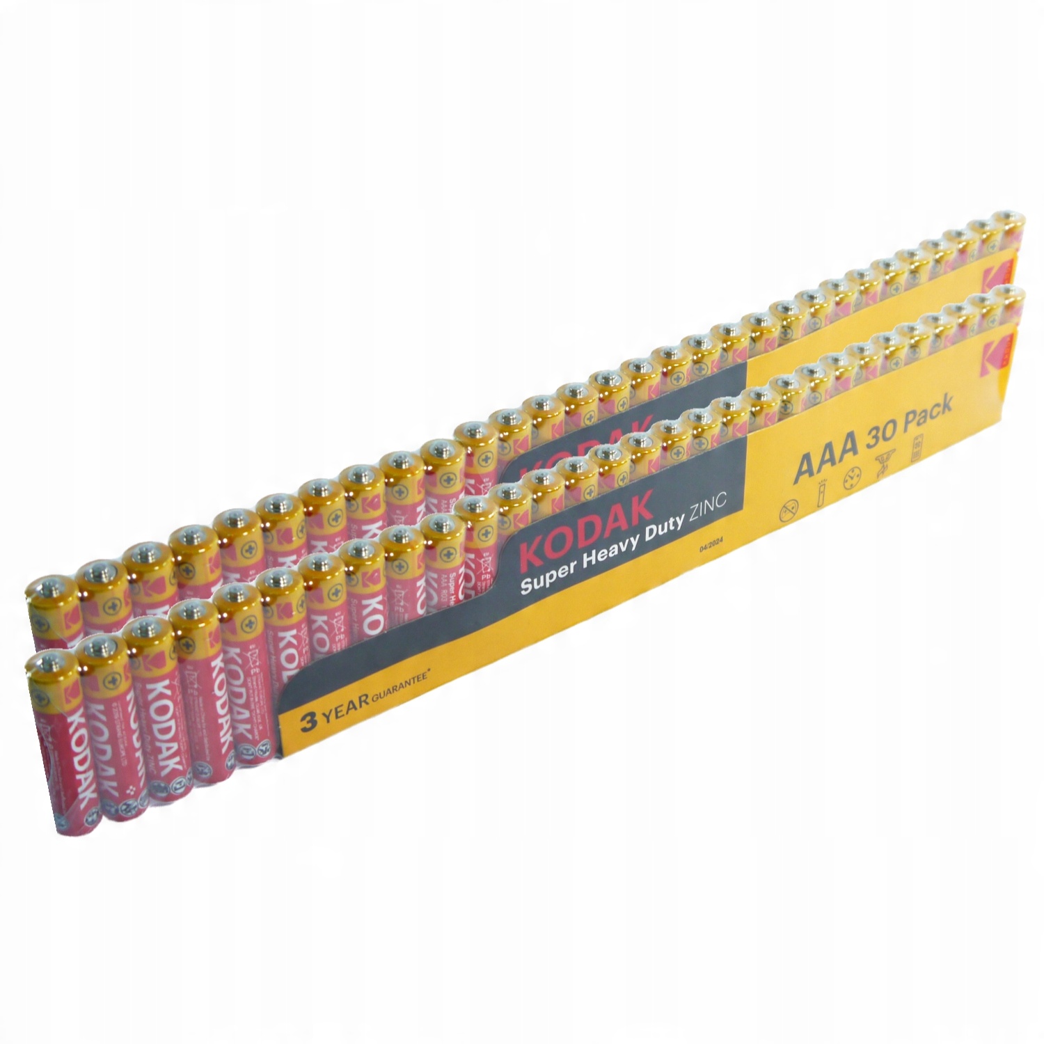

Baterie Kodak Aaa (R3) Paluszki Bateria 60 sztuk
