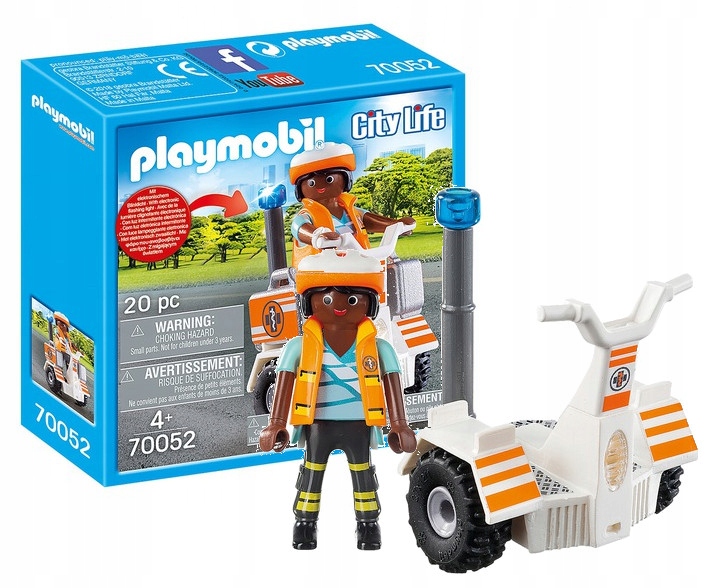 

Playmobil 70052 Ratowniczy Balance Racer