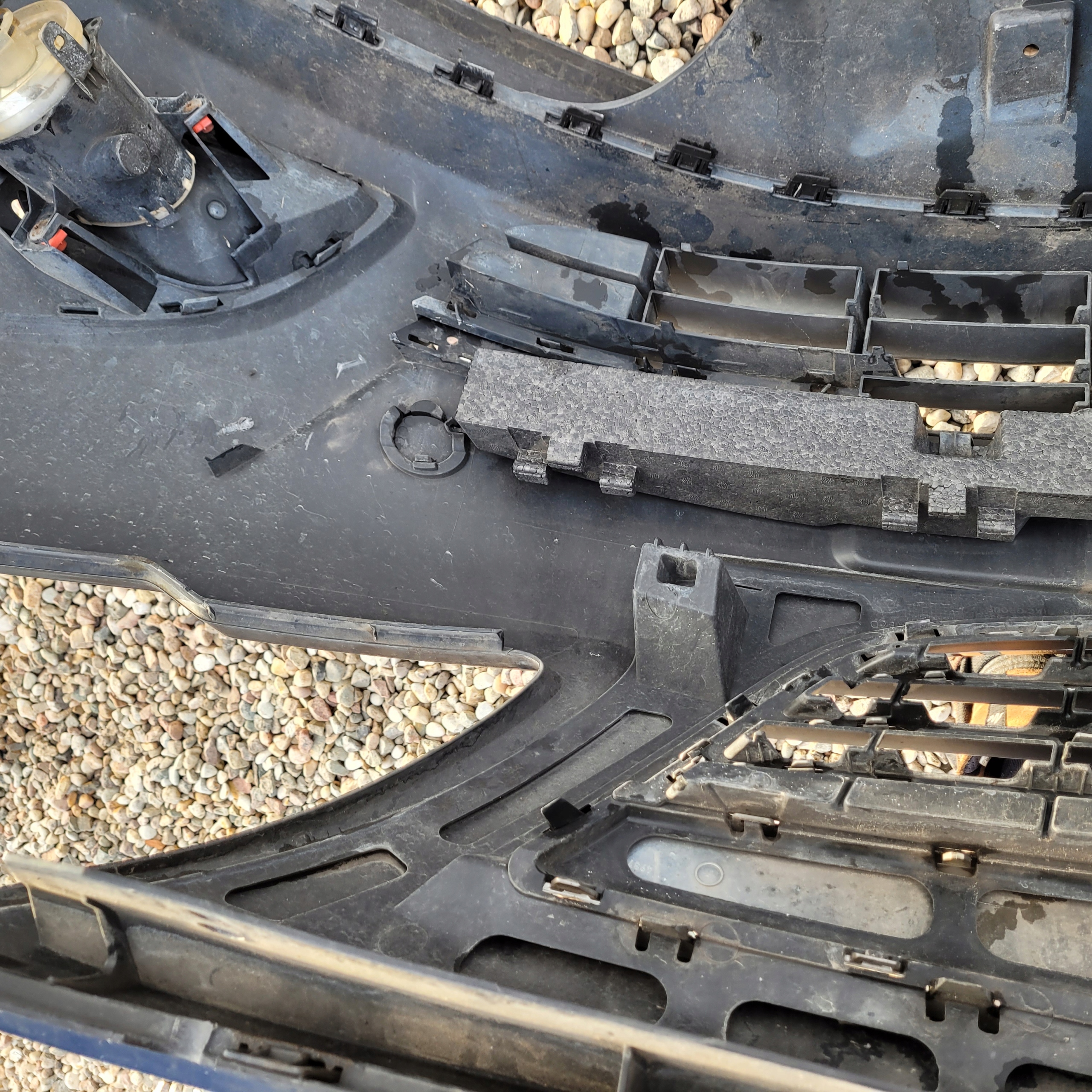 front bumper front OPEL MERIVA B II PDC
