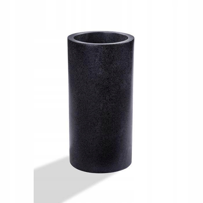 Nástenná lampa nástenná horná časť betónová sivá tmavá tuba okrúhla V-tac